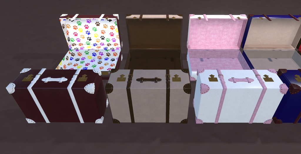 アンティークなトランクケース(63点)