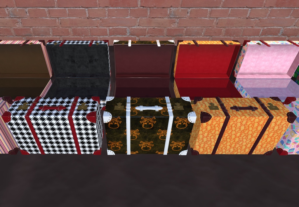 アンティークなトランクケース(63点)