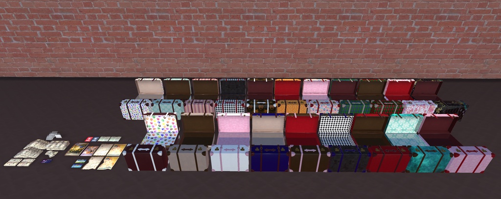 アンティークなトランクケース(63点)