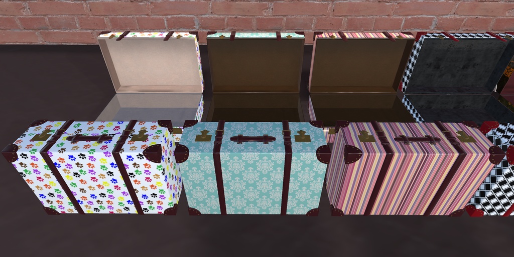 アンティークなトランクケース(63点)