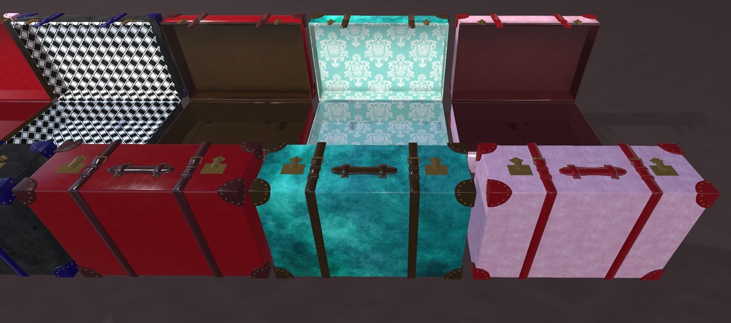 アンティークなトランクケース(63点)