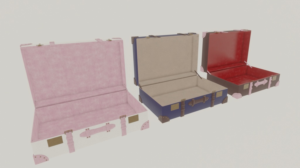 アンティークなトランクケース(63点)