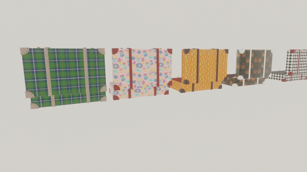 アンティークなトランクケース(63点)