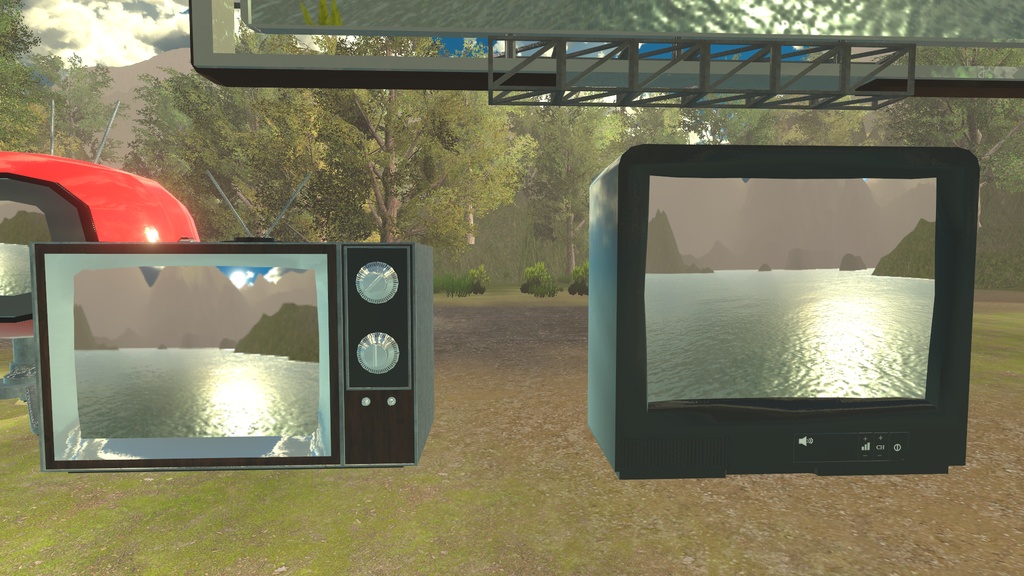 【VRChat想定】時代を生き抜くテレビたち