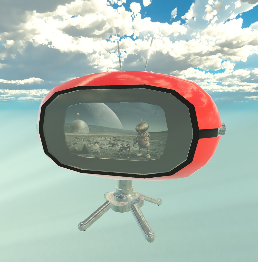 【VRChat想定】時代を生き抜くテレビたち