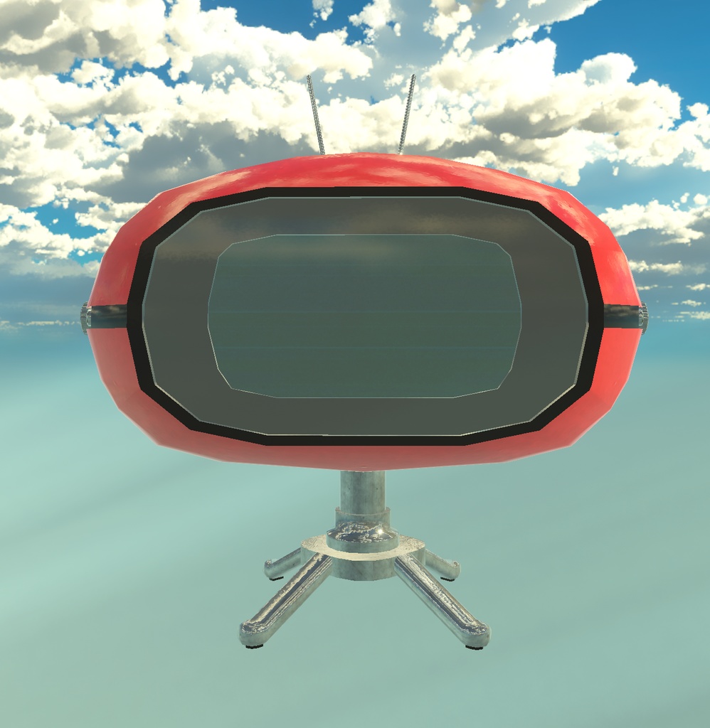 【VRChat想定】時代を生き抜くテレビたち