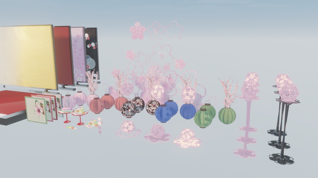 桃の節供&お花見(66点)