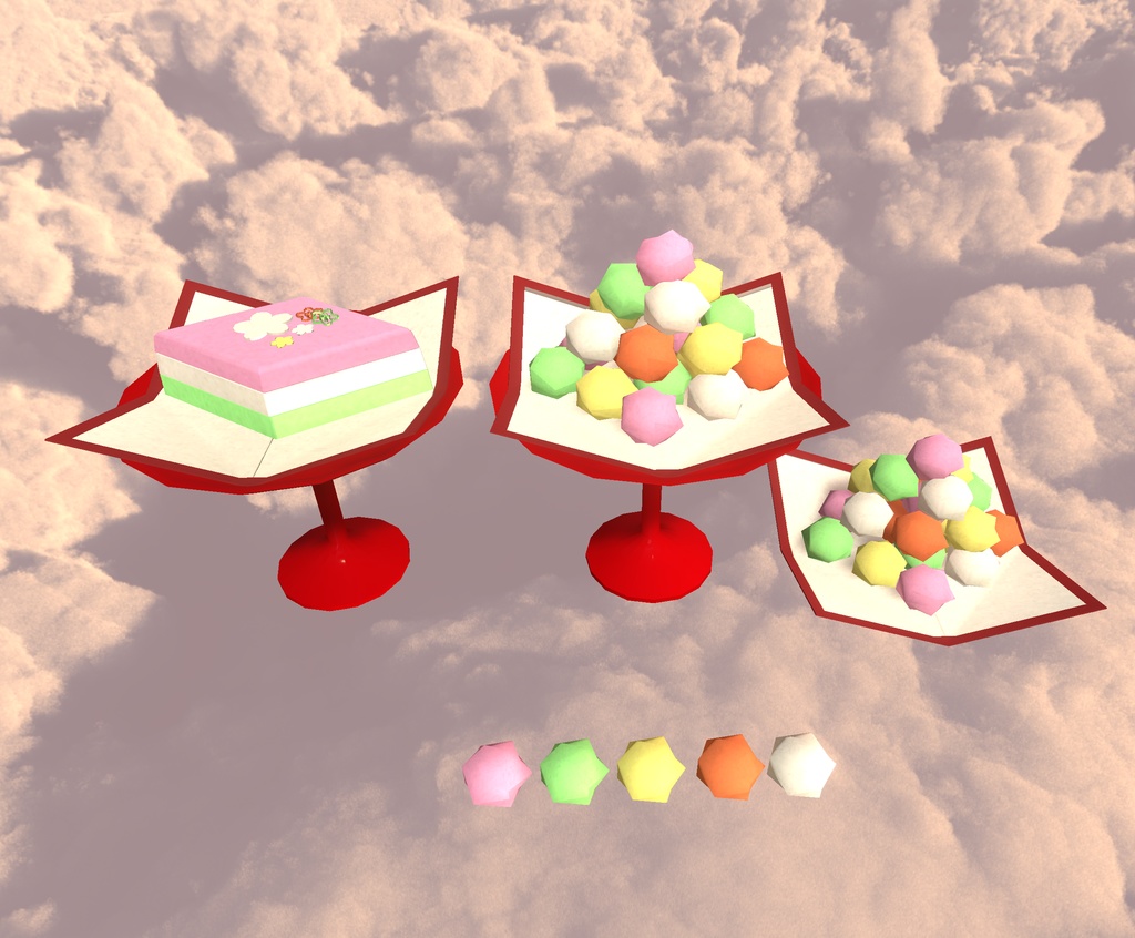 桃の節供&お花見(66点)