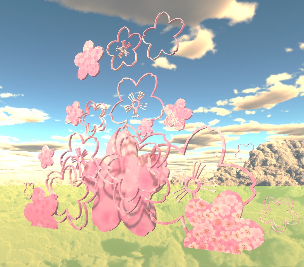 桃の節供&お花見(66点)