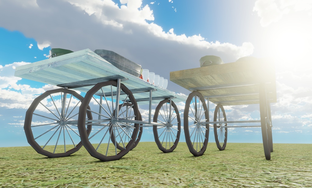 【VRChat想定】おしゃれピクニックセット