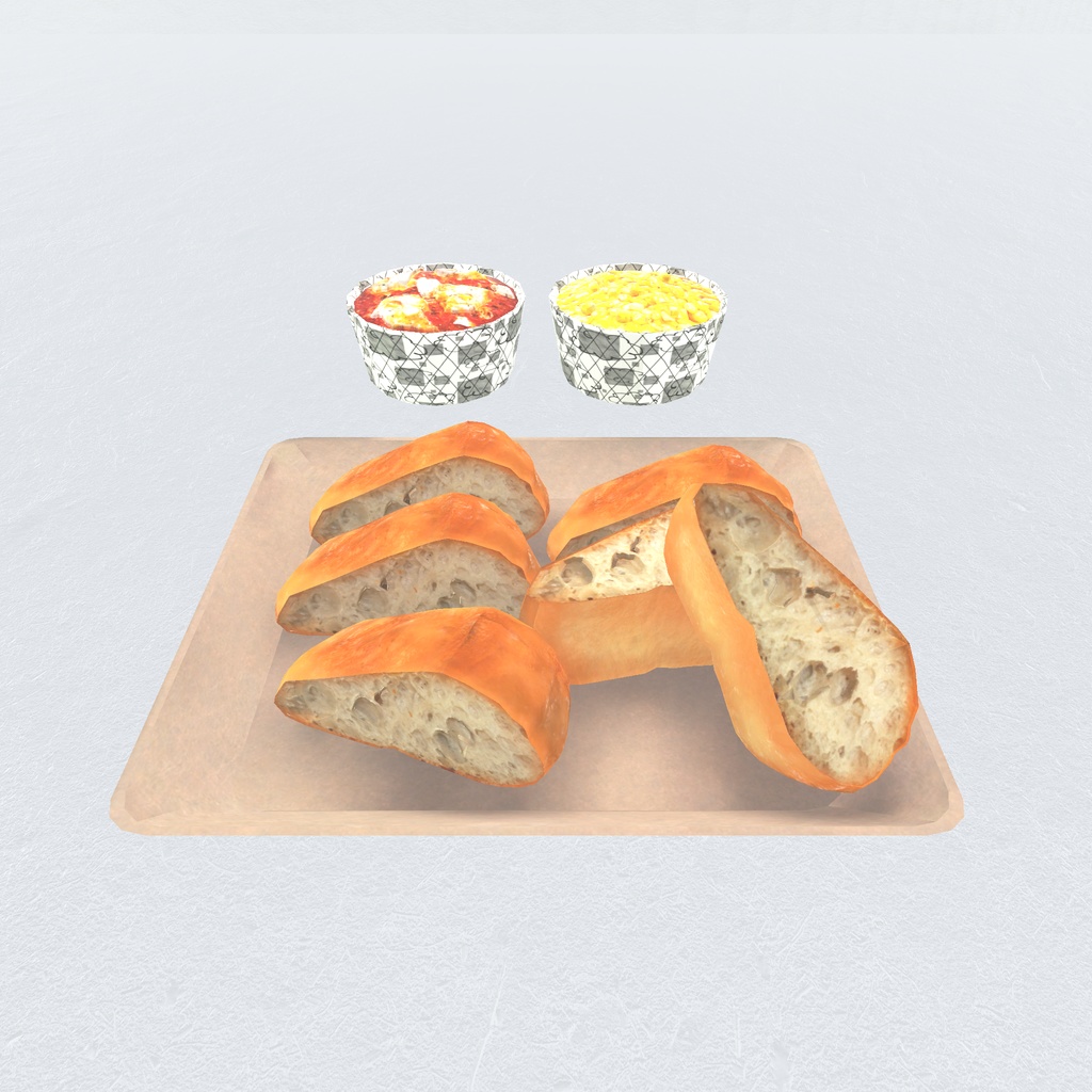 【VRChat想定】おしゃれピクニックセット