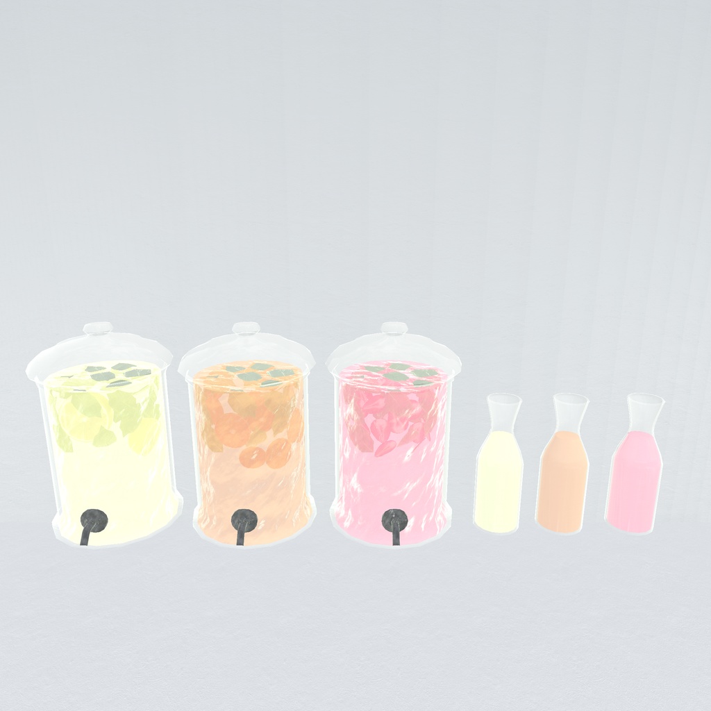 【VRChat想定】おしゃれピクニックセット