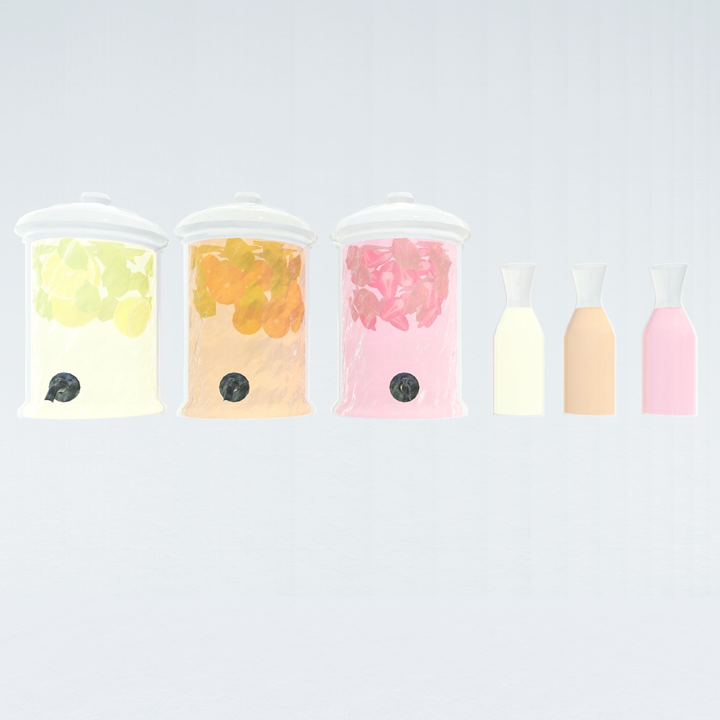 【VRChat想定】おしゃれピクニックセット