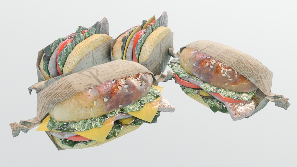 【VRChat想定】おしゃれピクニックセット