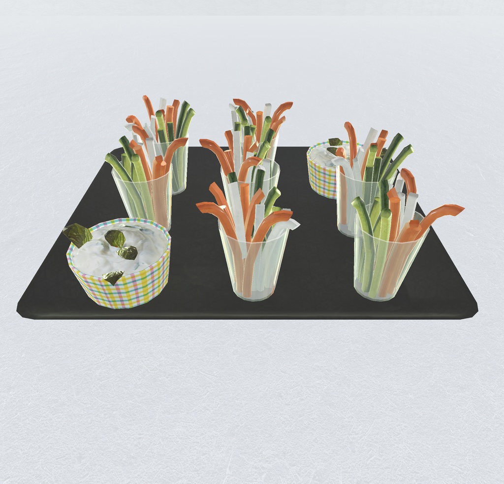 【VRChat想定】おしゃれピクニックセット