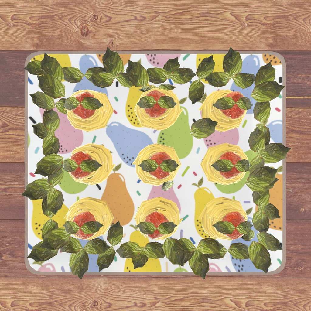 【VRChat想定】おしゃれピクニックセット