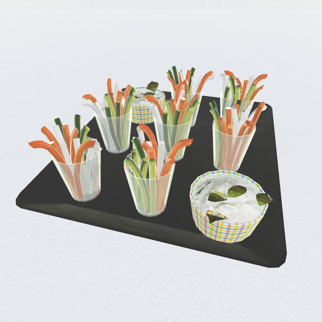 【VRChat想定】おしゃれピクニックセット