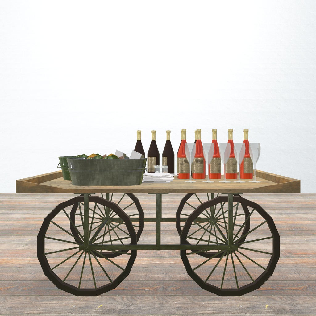 【VRChat想定】おしゃれピクニックセット