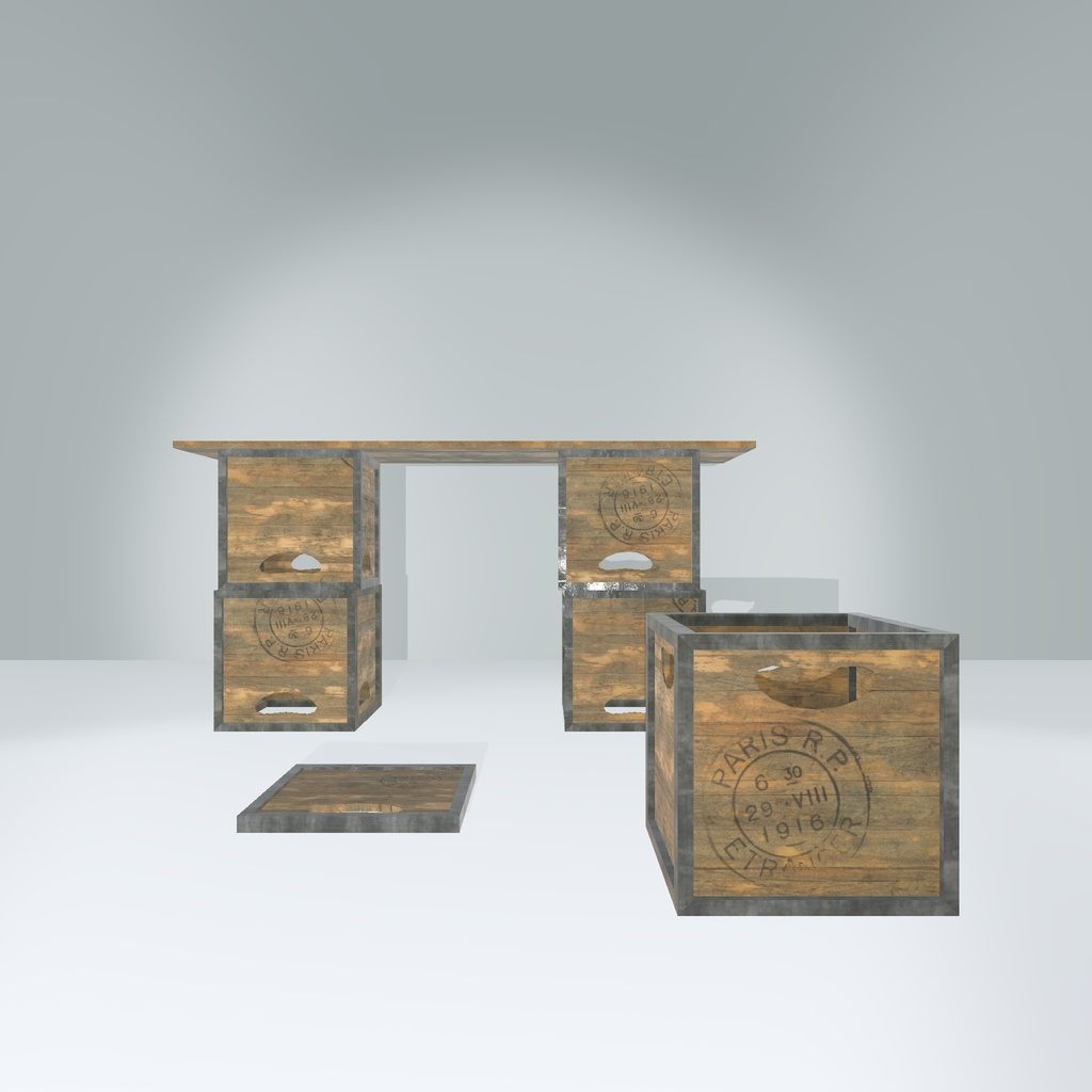 【VRChat想定】おしゃれピクニックセット