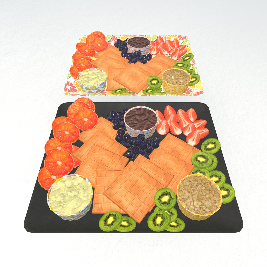 【VRChat想定】おしゃれピクニックセット