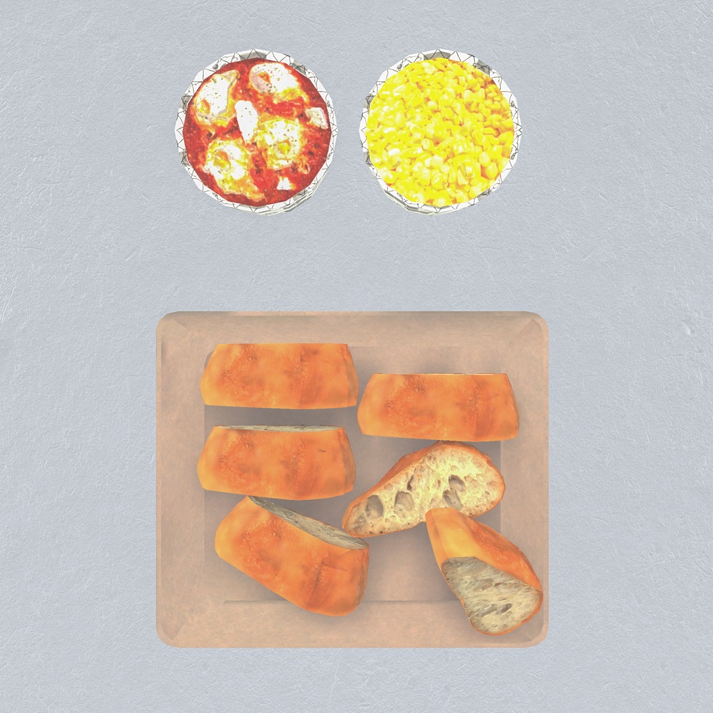 【VRChat想定】おしゃれピクニックセット