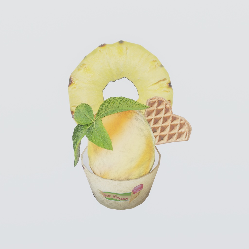 アイスクリーム屋さんごっこ<141点>