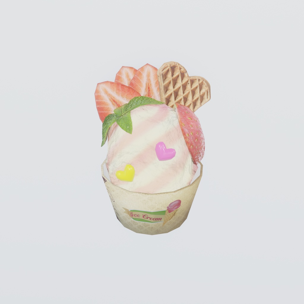 アイスクリーム屋さんごっこ<141点>