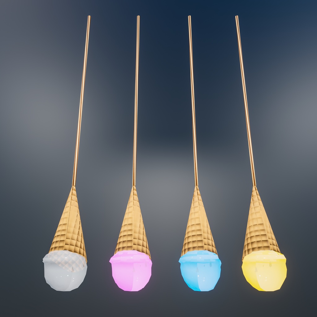 アイスクリーム屋さんごっこ<141点>