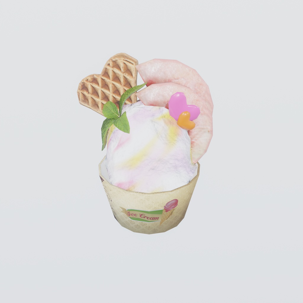 アイスクリーム屋さんごっこ<141点>