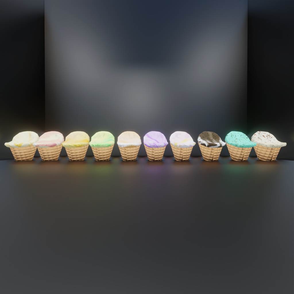 アイスクリーム屋さんごっこ<141点>