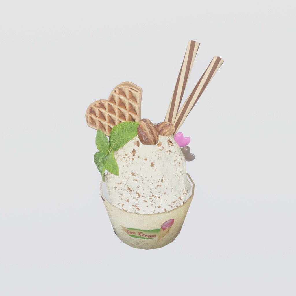 アイスクリーム屋さんごっこ<141点>