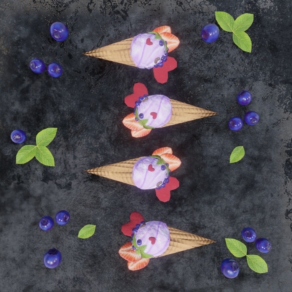 アイスクリーム屋さんごっこ<141点>