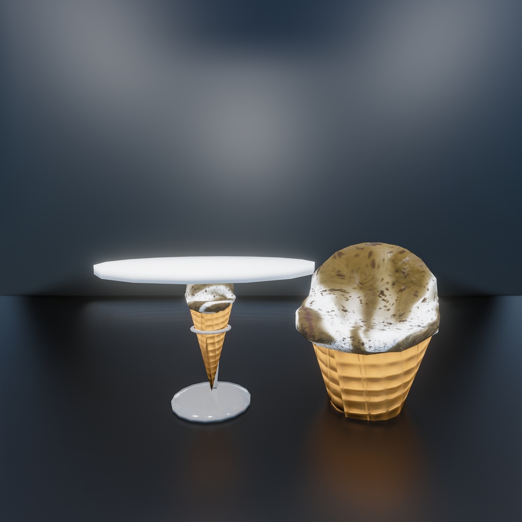 アイスクリーム屋さんごっこ<141点>