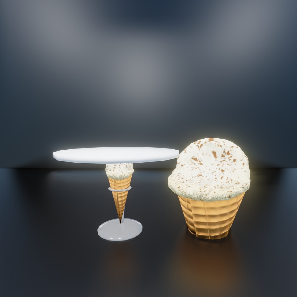 アイスクリーム屋さんごっこ<141点>