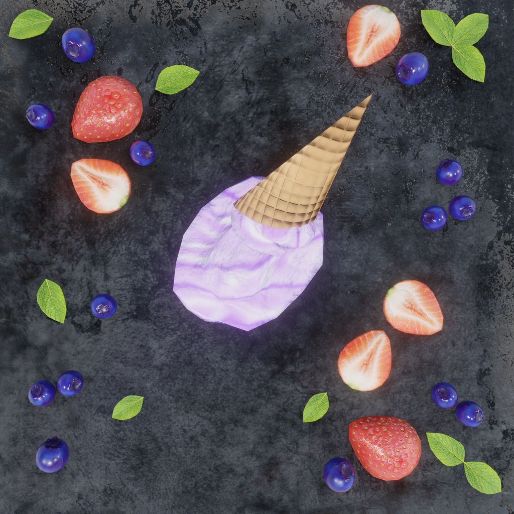 アイスクリーム屋さんごっこ<141点>