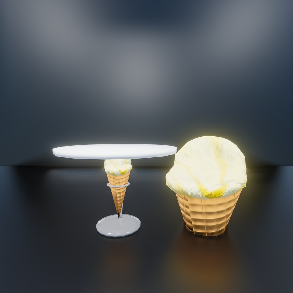 アイスクリーム屋さんごっこ<141点>