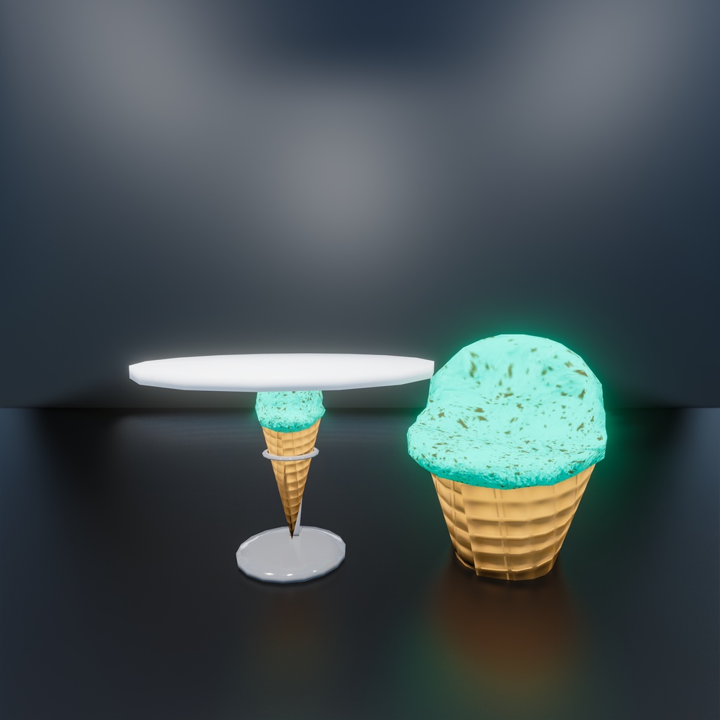 アイスクリーム屋さんごっこ<141点>