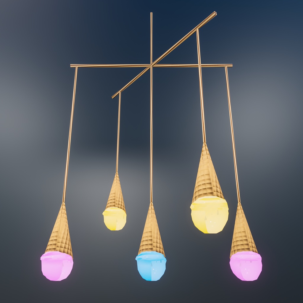 アイスクリーム屋さんごっこ<141点>