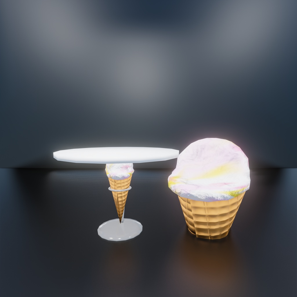 アイスクリーム屋さんごっこ<141点>