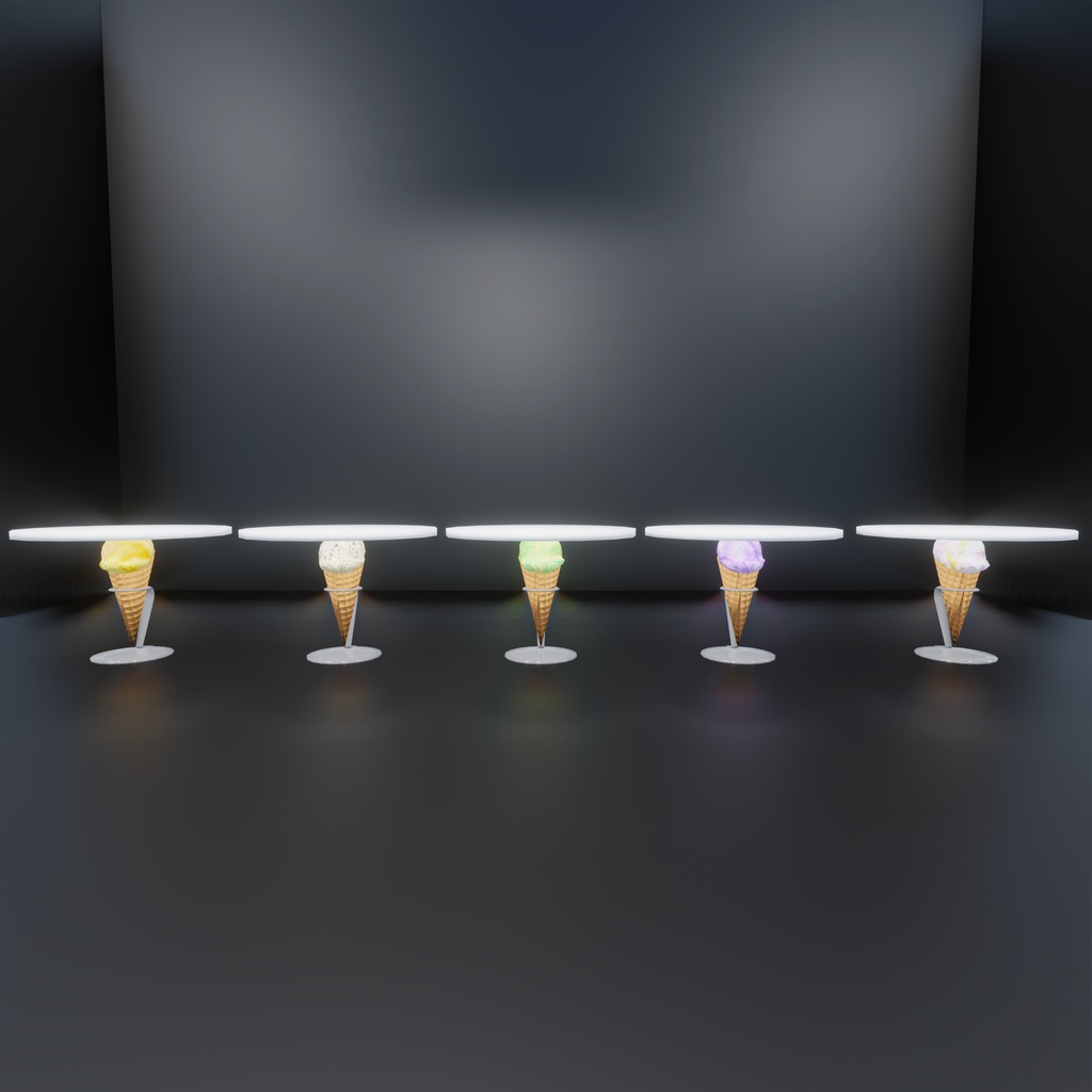 アイスクリーム屋さんごっこ<141点>