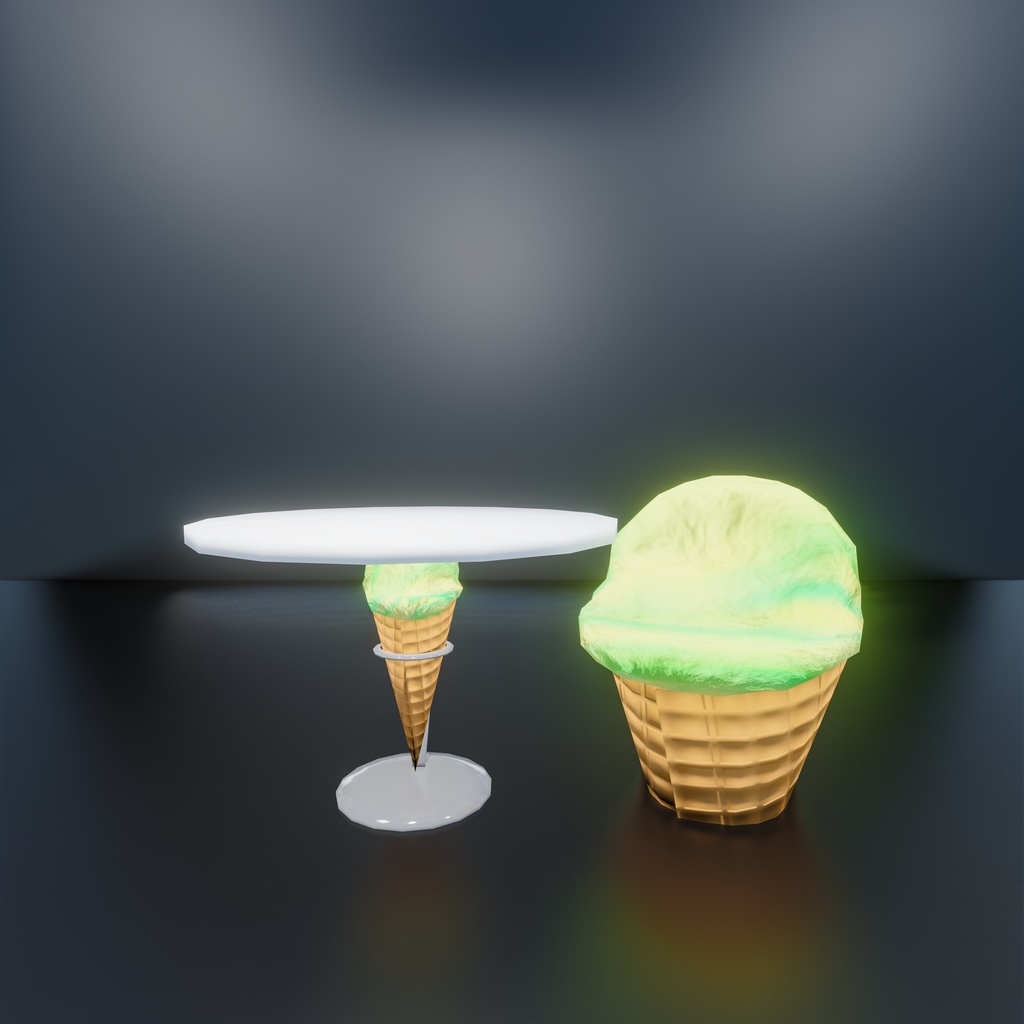 アイスクリーム屋さんごっこ<141点>