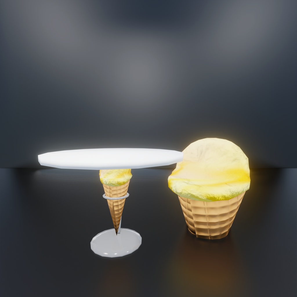 アイスクリーム屋さんごっこ<141点>