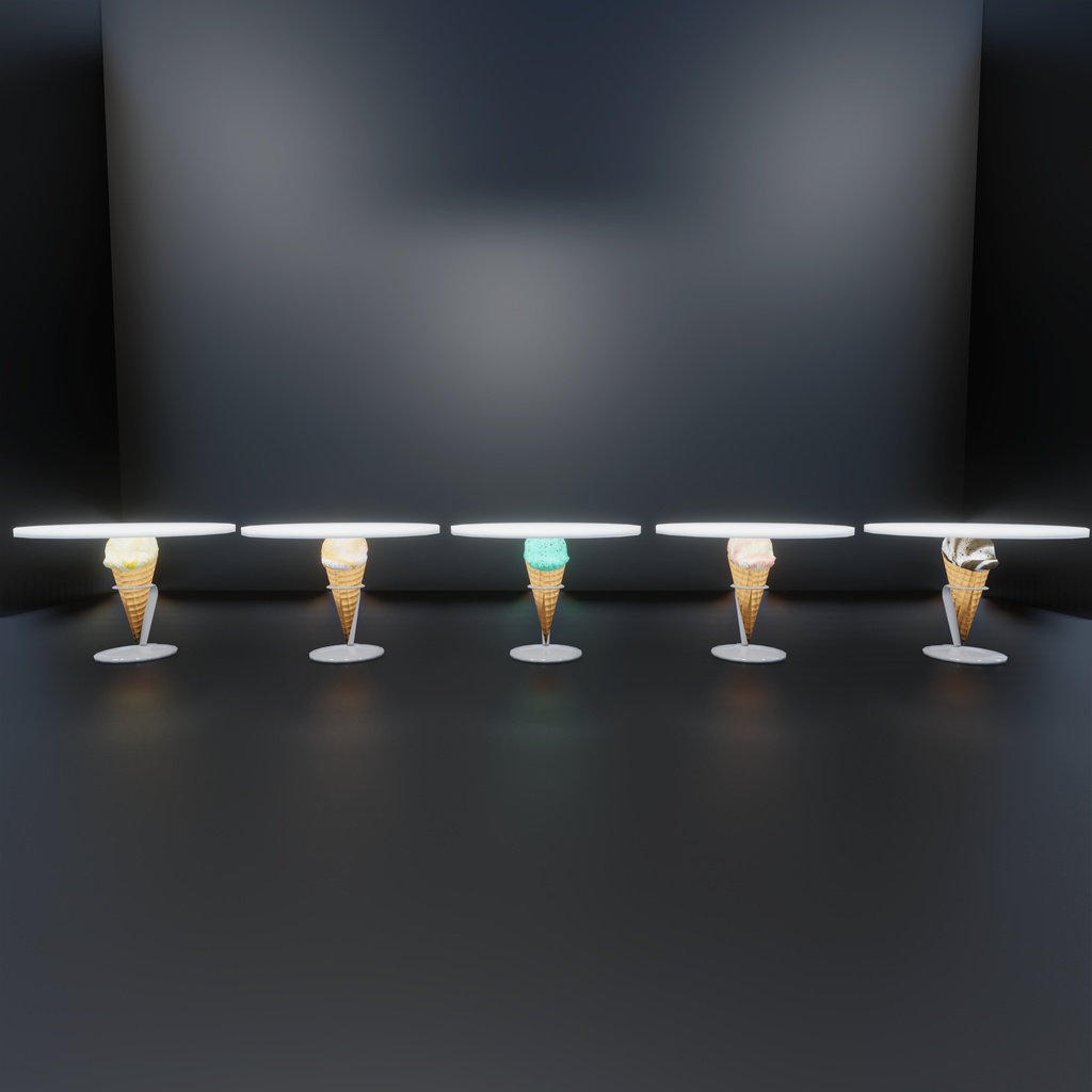 アイスクリーム屋さんごっこ<141点>