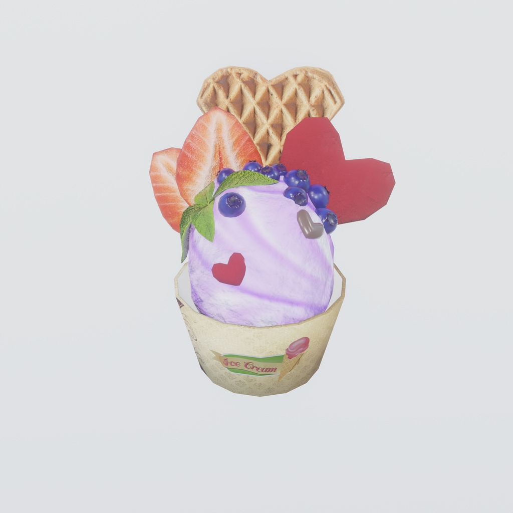 アイスクリーム屋さんごっこ<141点>