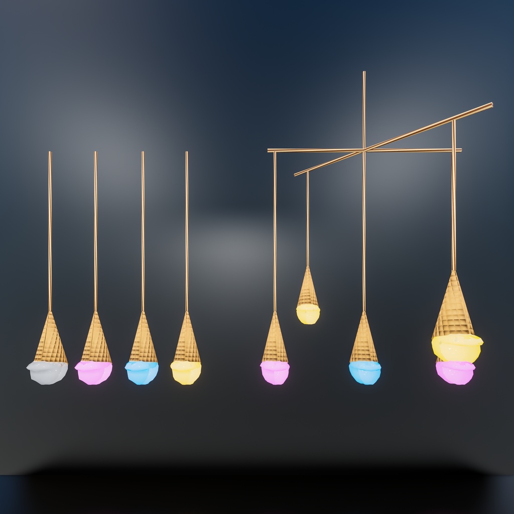 アイスクリーム屋さんごっこ<141点>