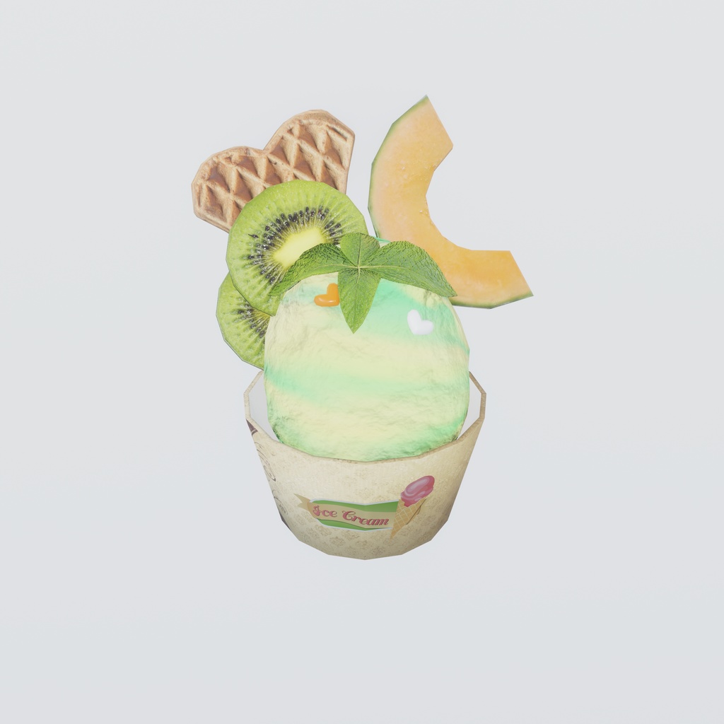 アイスクリーム屋さんごっこ<141点>