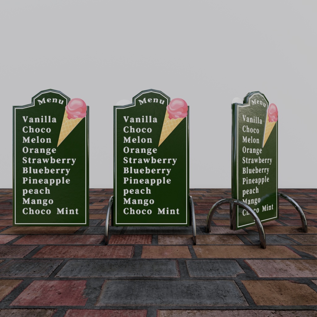 アイスクリーム屋さんごっこ<141点>