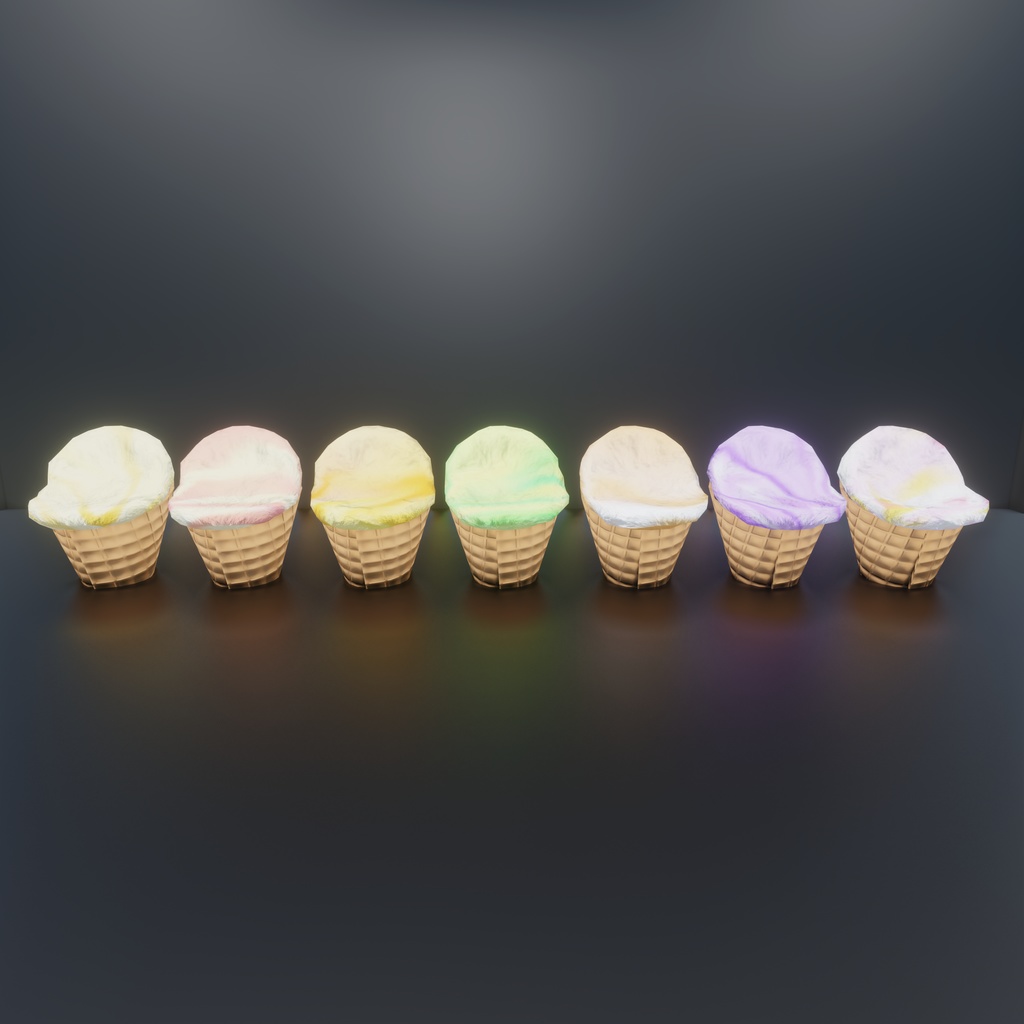 アイスクリーム屋さんごっこ<141点>