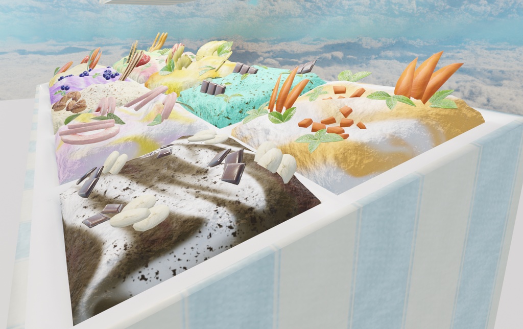 アイスクリーム屋さんごっこ<141点>