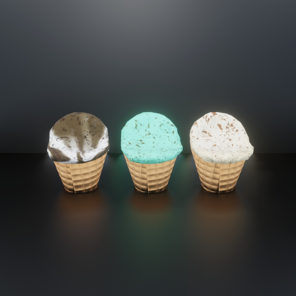 アイスクリーム屋さんごっこ<141点>